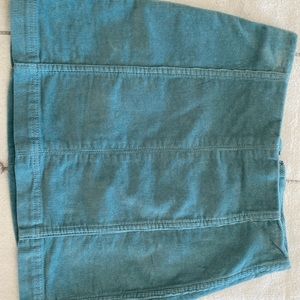 Corduroy Mini Skirt